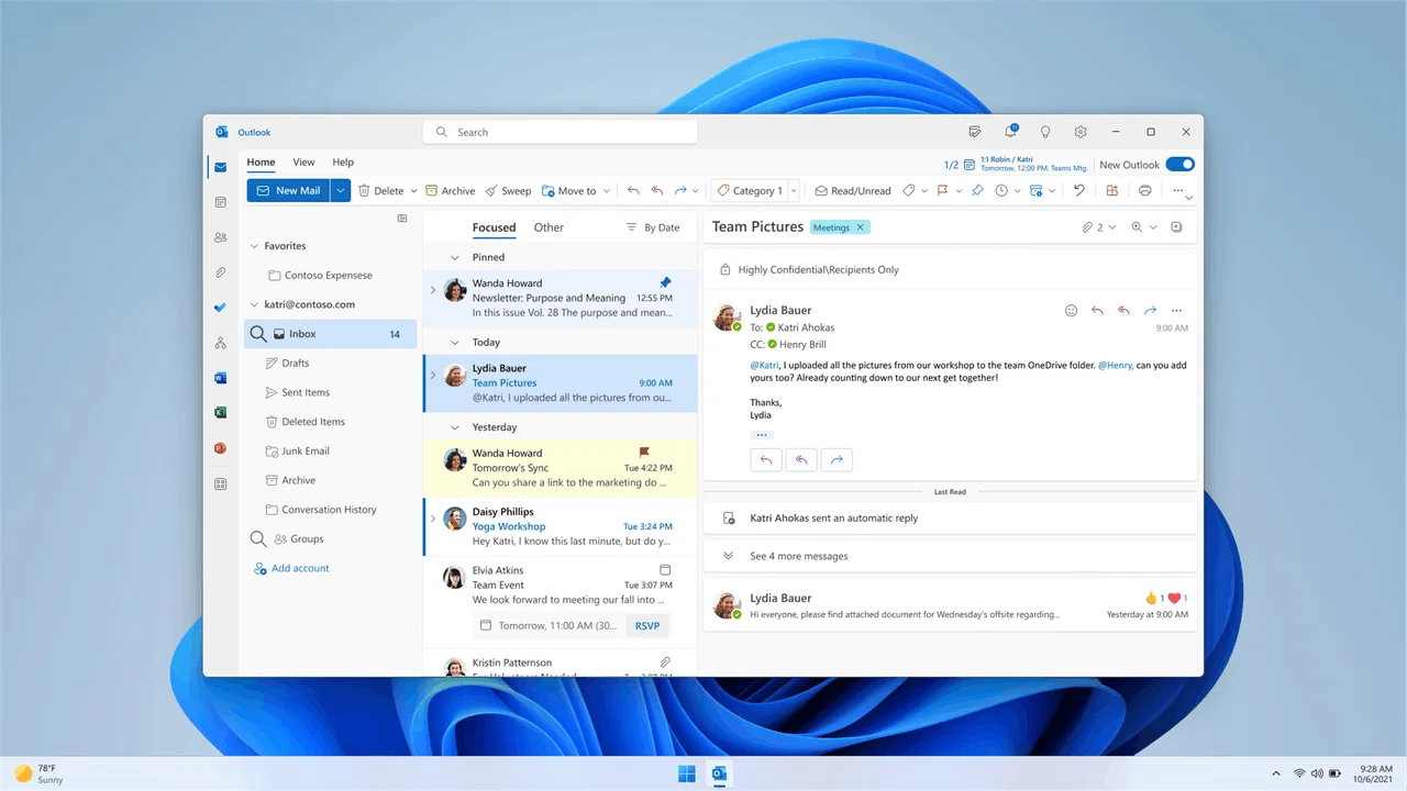 E-mail beantwoorden