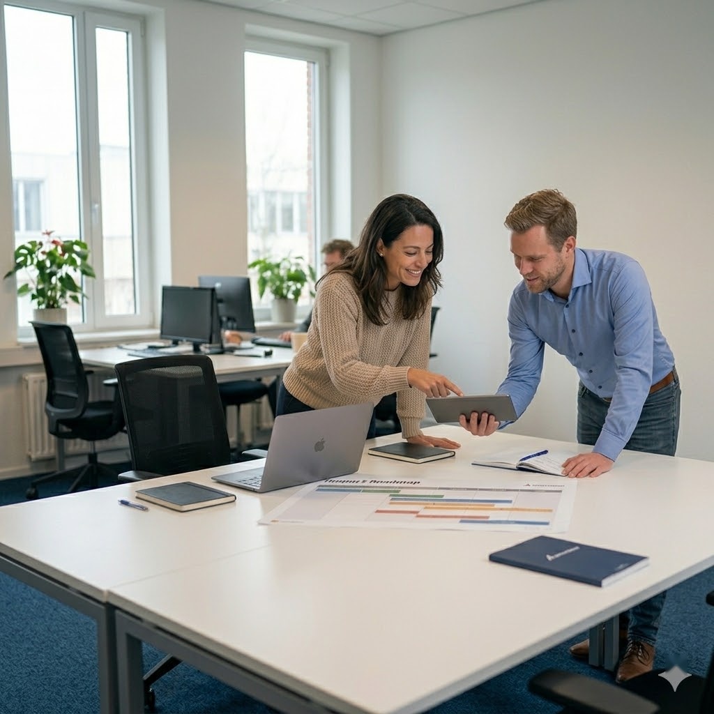 48-7 AI Professionals aan het werk